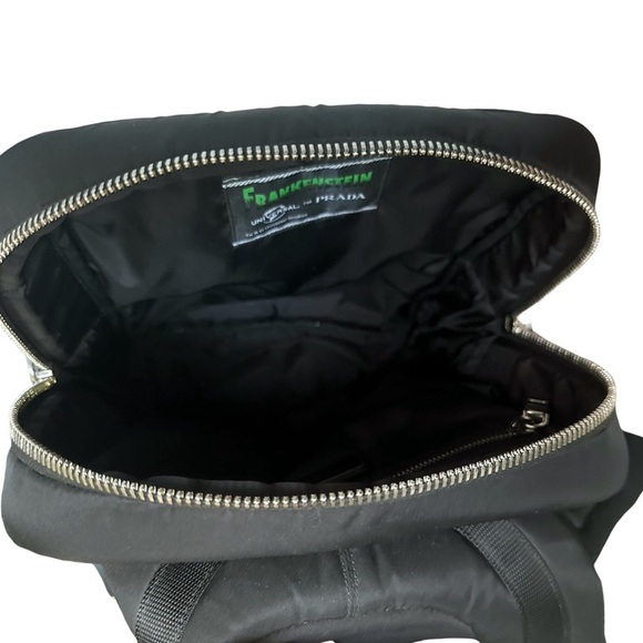 PRADA X Universal Tessuto Limited Edition Frankenstein Mohair Backpack W/COA - Picture 10 of 15